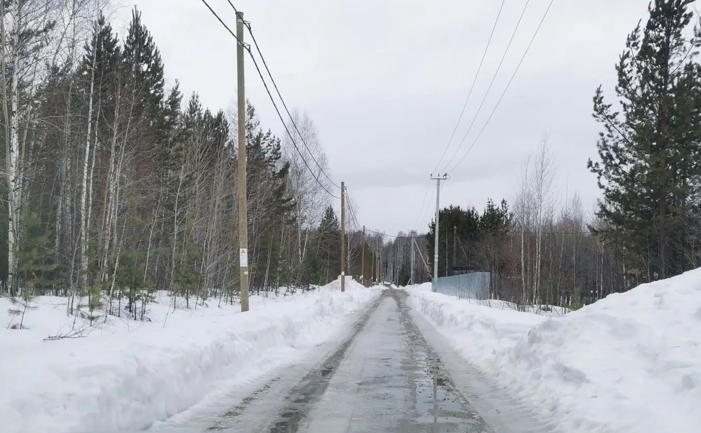 Дорога в сад почищена